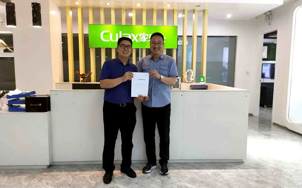 石家庄张总与家乐事净水器成功签约，携手共创净水新辉煌