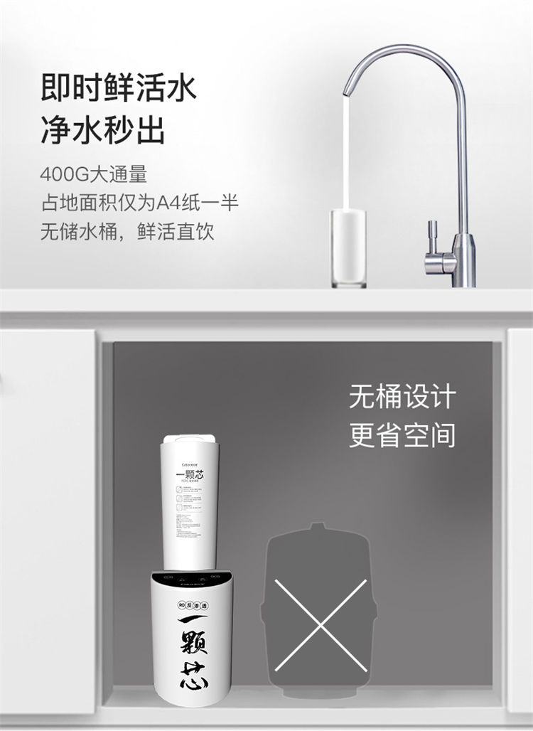 家乐事一颗芯净水器F1011产品介绍