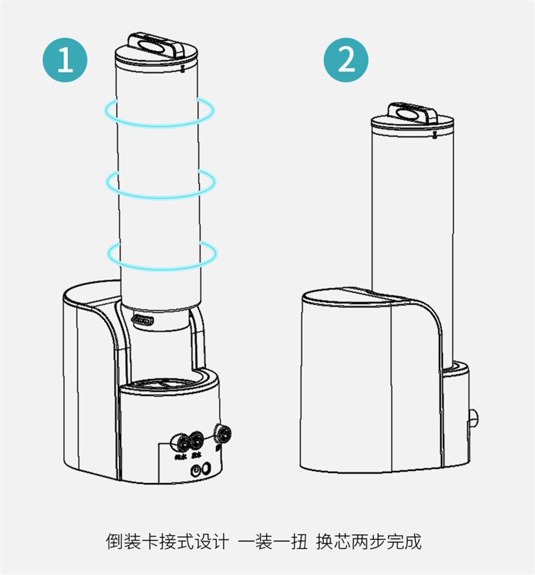 家乐事一颗芯净水器F1011产品介绍