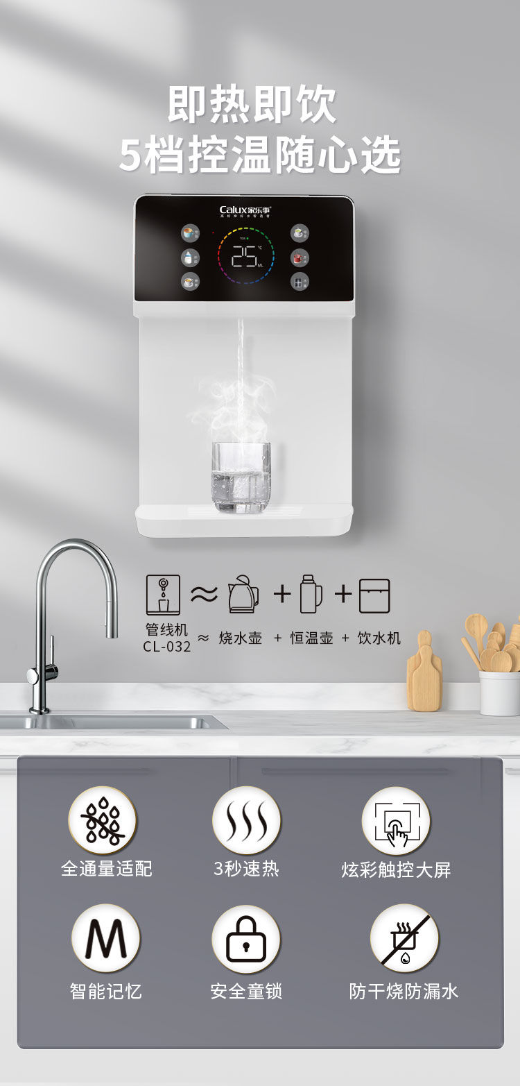 家乐事速腾管线机CL-032（白色）产品介绍