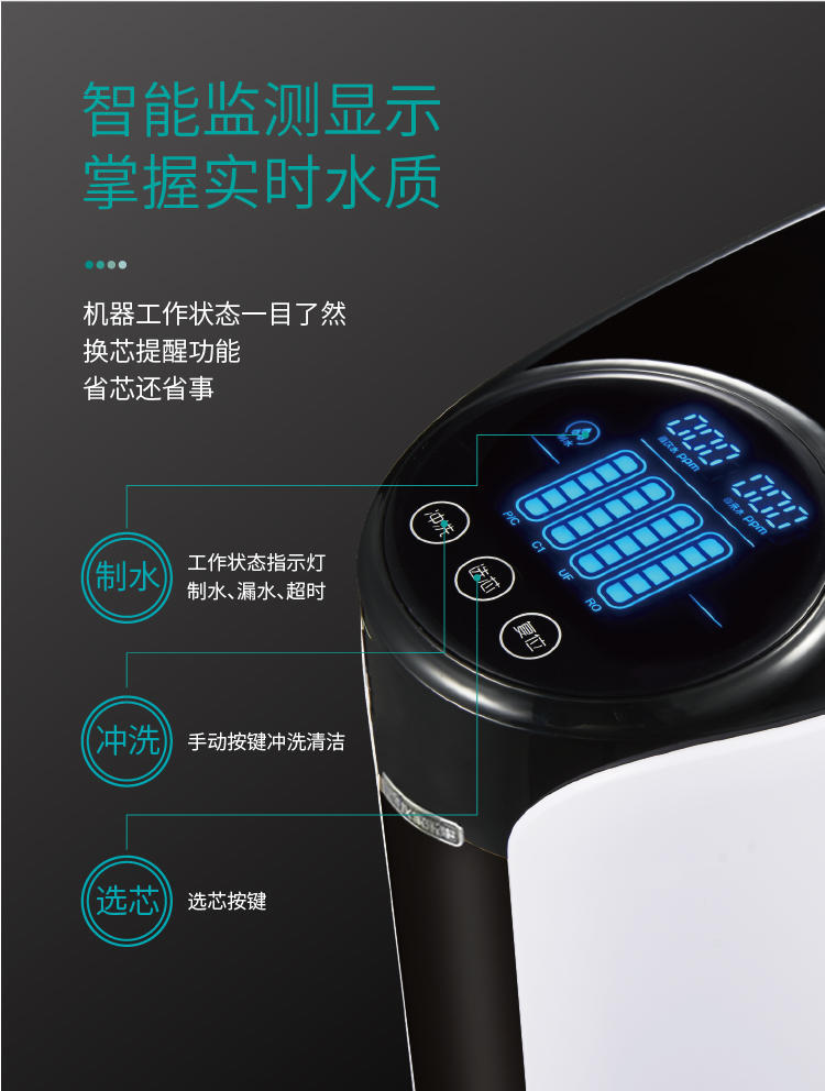 家乐事平衡水净水器B308 Pro产品介绍